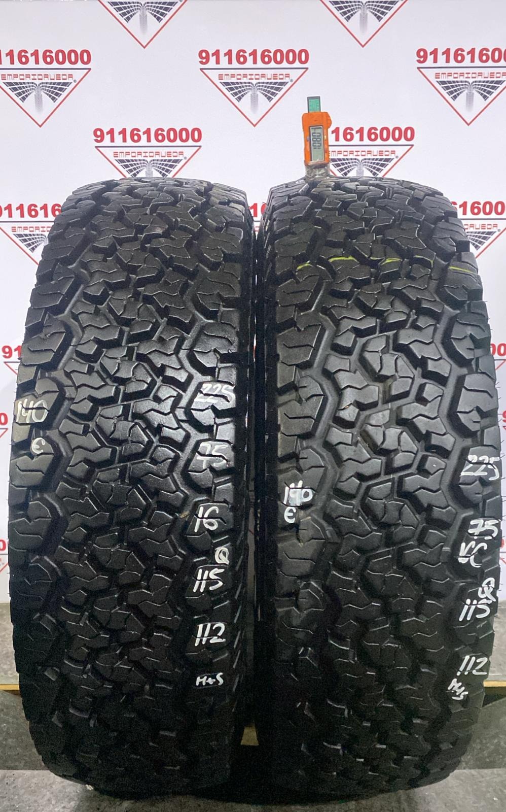 MAXXIS  USADO M+S 225/75 R16C 115/112 Q